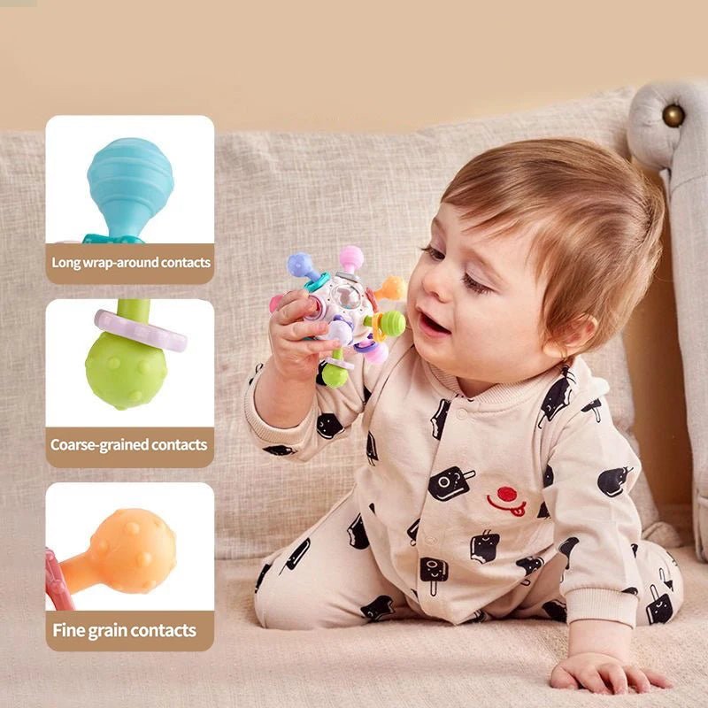 Montessori Silicone Pulling Toy - OctoCare
