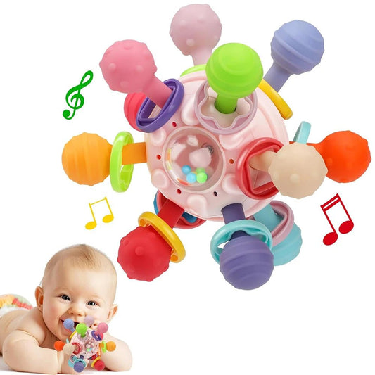 Montessori Silicone Pulling Toy - OctoCare