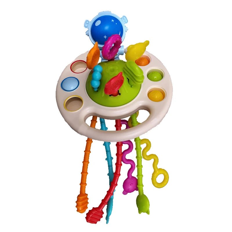 Montessori Silicone Pulling Toy - OctoCare