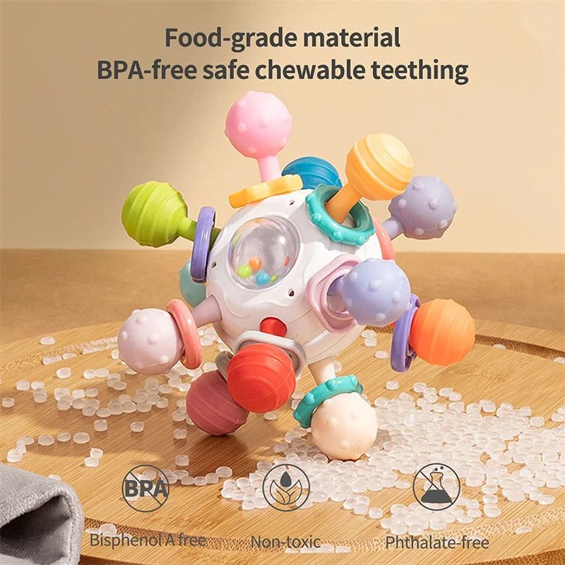 Montessori Silicone Pulling Toy - OctoCare