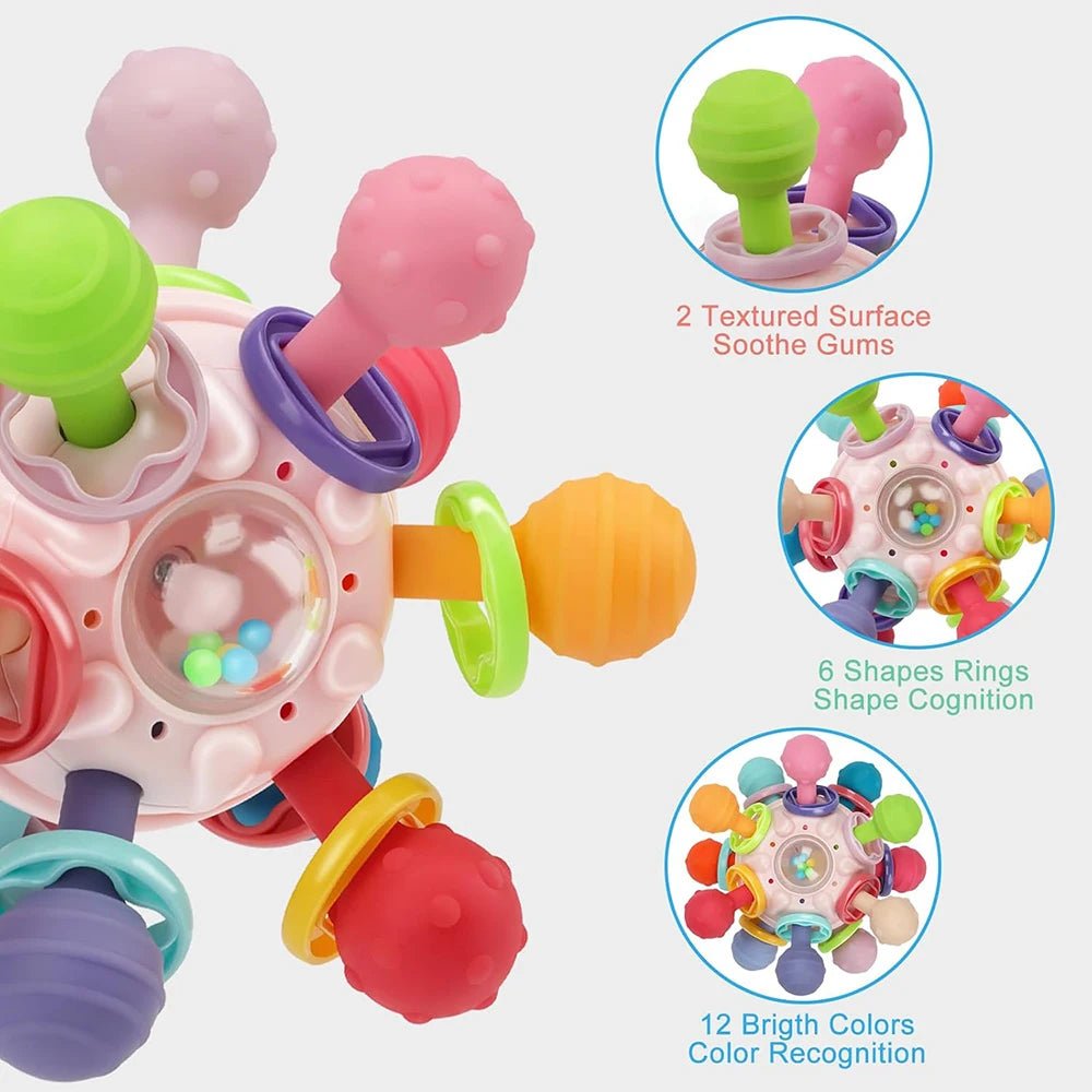 Montessori Silicone Pulling Toy - OctoCare