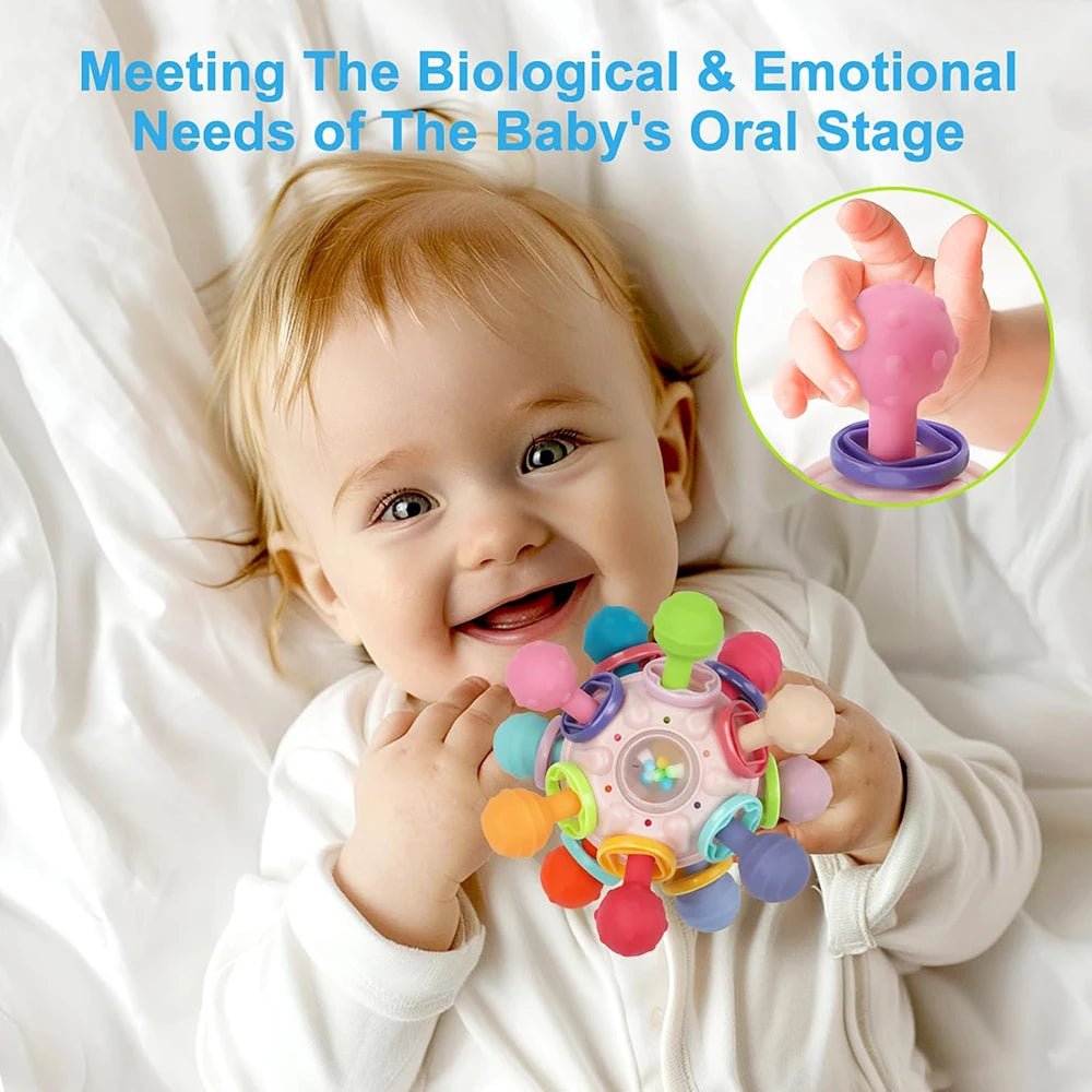 Montessori Silicone Pulling Toy - OctoCare
