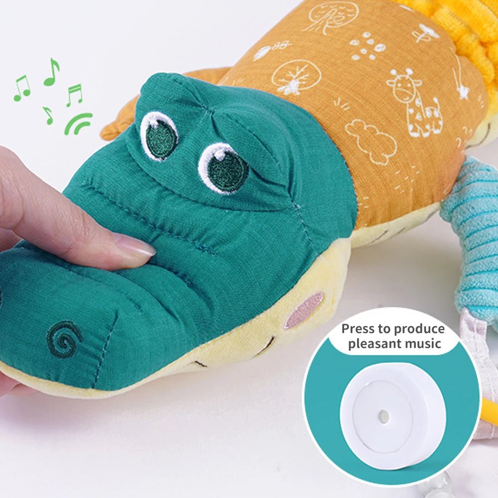Montessori Stuffed Musical Crocodile - OctoCare