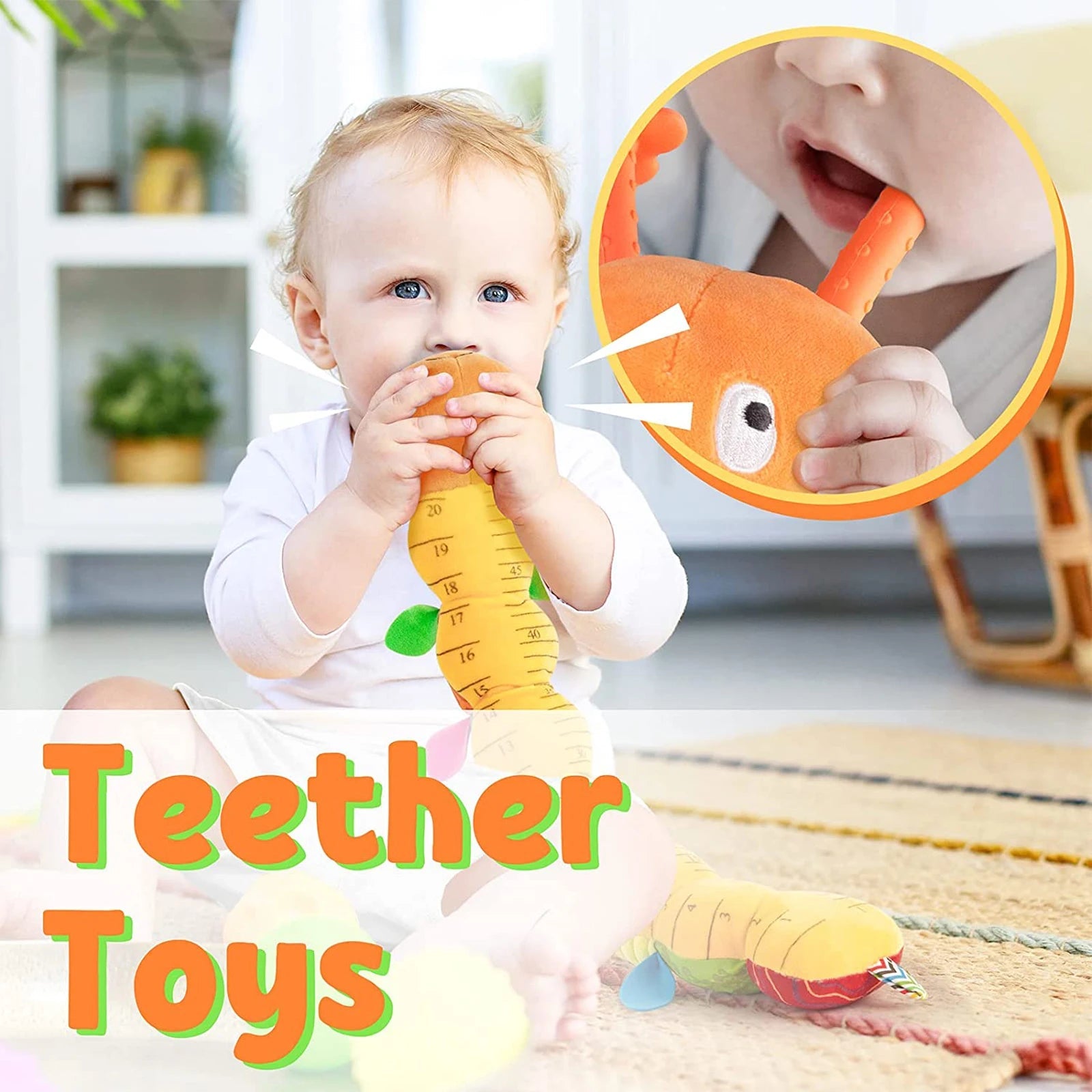 Montessori Stuffed Musical Crocodile - OctoCare