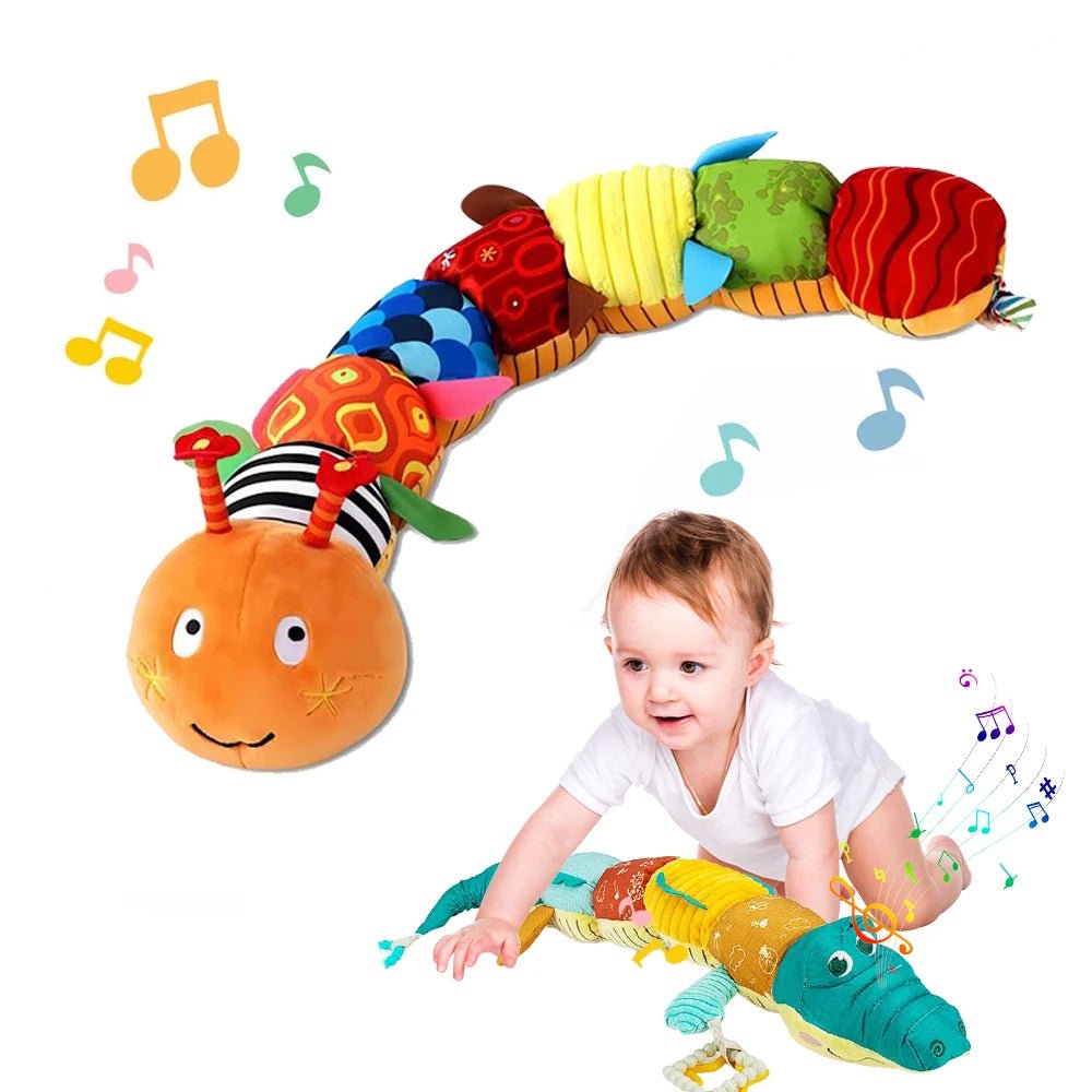 Montessori Stuffed Musical Crocodile - OctoCare