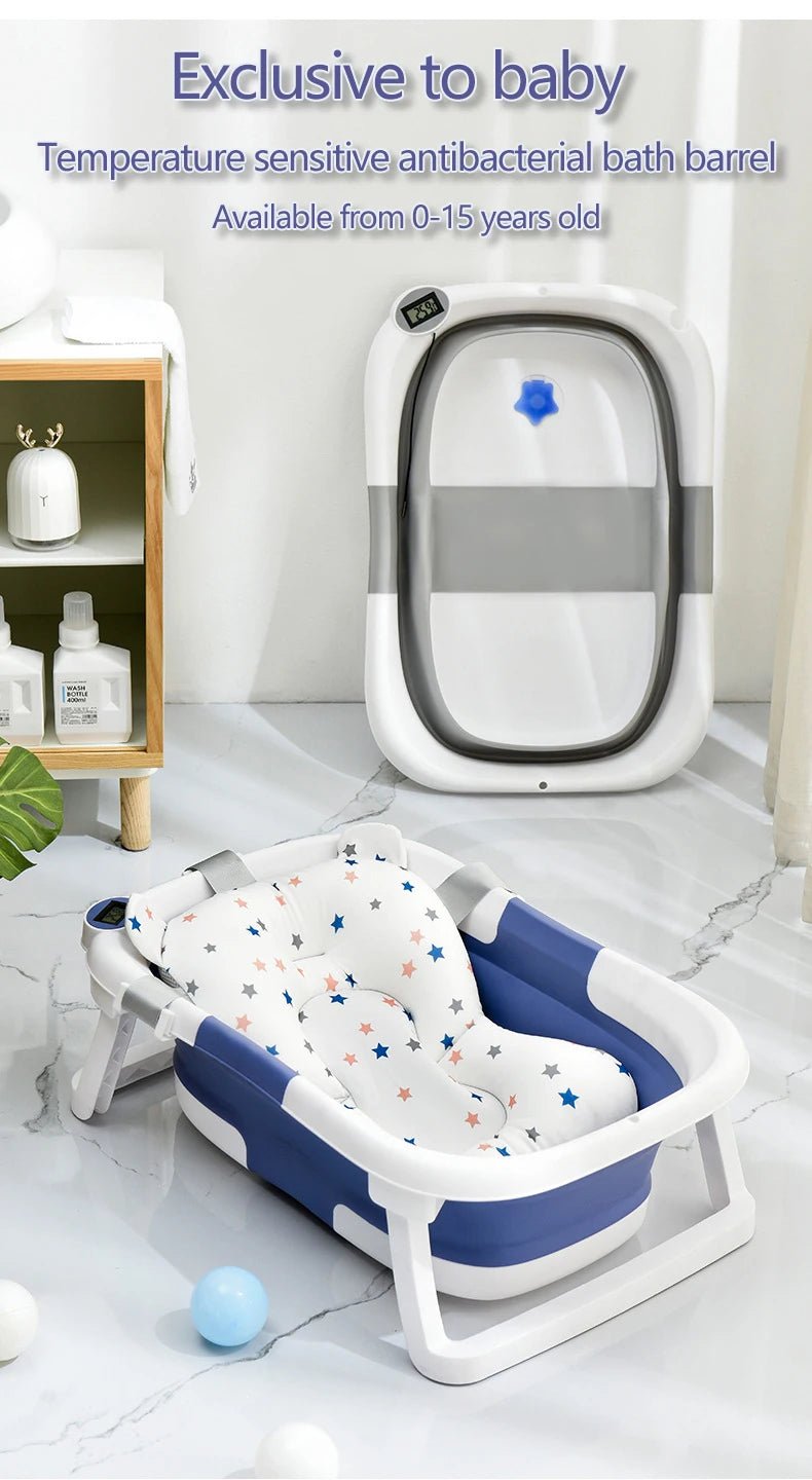 Temperature - Sensing Baby Bathtub - OctoCare