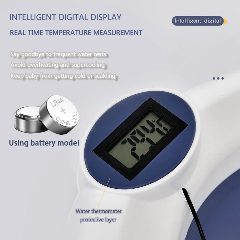 Temperature - Sensing Baby Bathtub - OctoCare