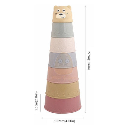 Montessori Baby Stacking Cups - OctoCare