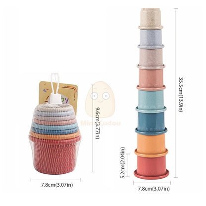 Montessori Baby Stacking Cups - OctoCare