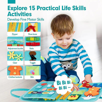 Montessori Busy Board - OctoCare