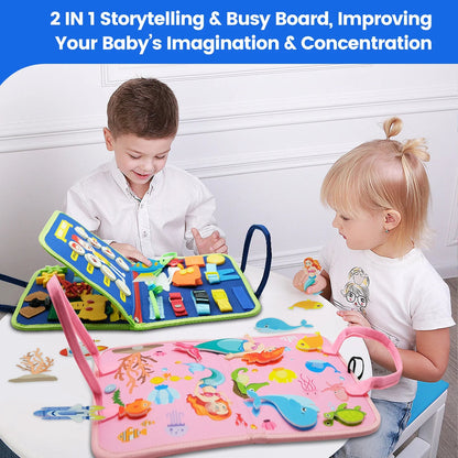 Montessori Busy Board - OctoCare