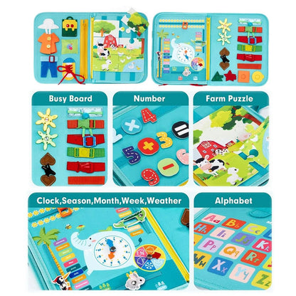 Montessori Busy Board - OctoCare