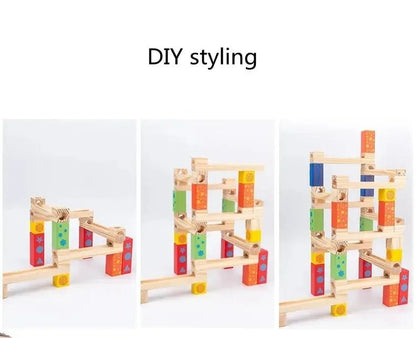 Montessori Marble Run Track - OctoCare