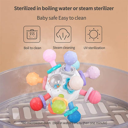 Montessori Silicone Pulling Toy - OctoCare