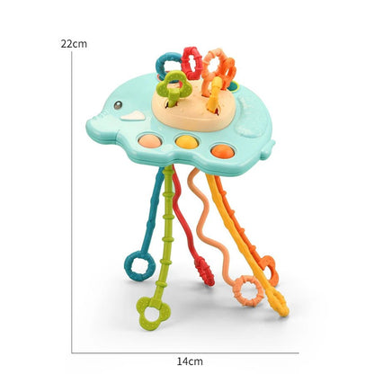 Montessori Silicone Pulling Toy - OctoCare