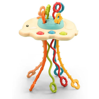Montessori Silicone Pulling Toy - OctoCare