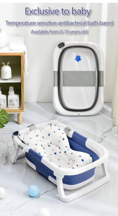Temperature - Sensing Baby Bathtub - OctoCare