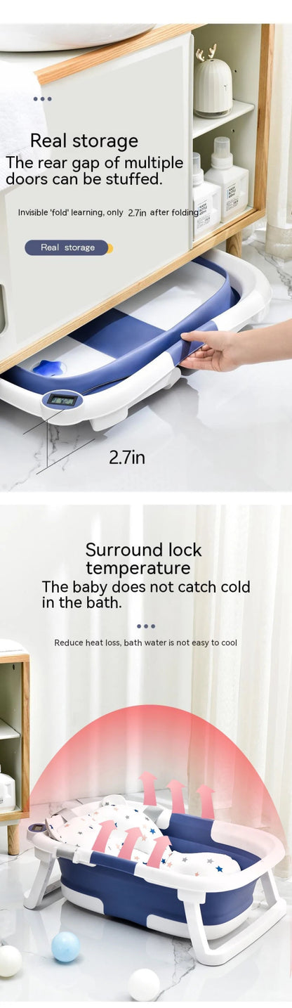 Temperature - Sensing Baby Bathtub - OctoCare